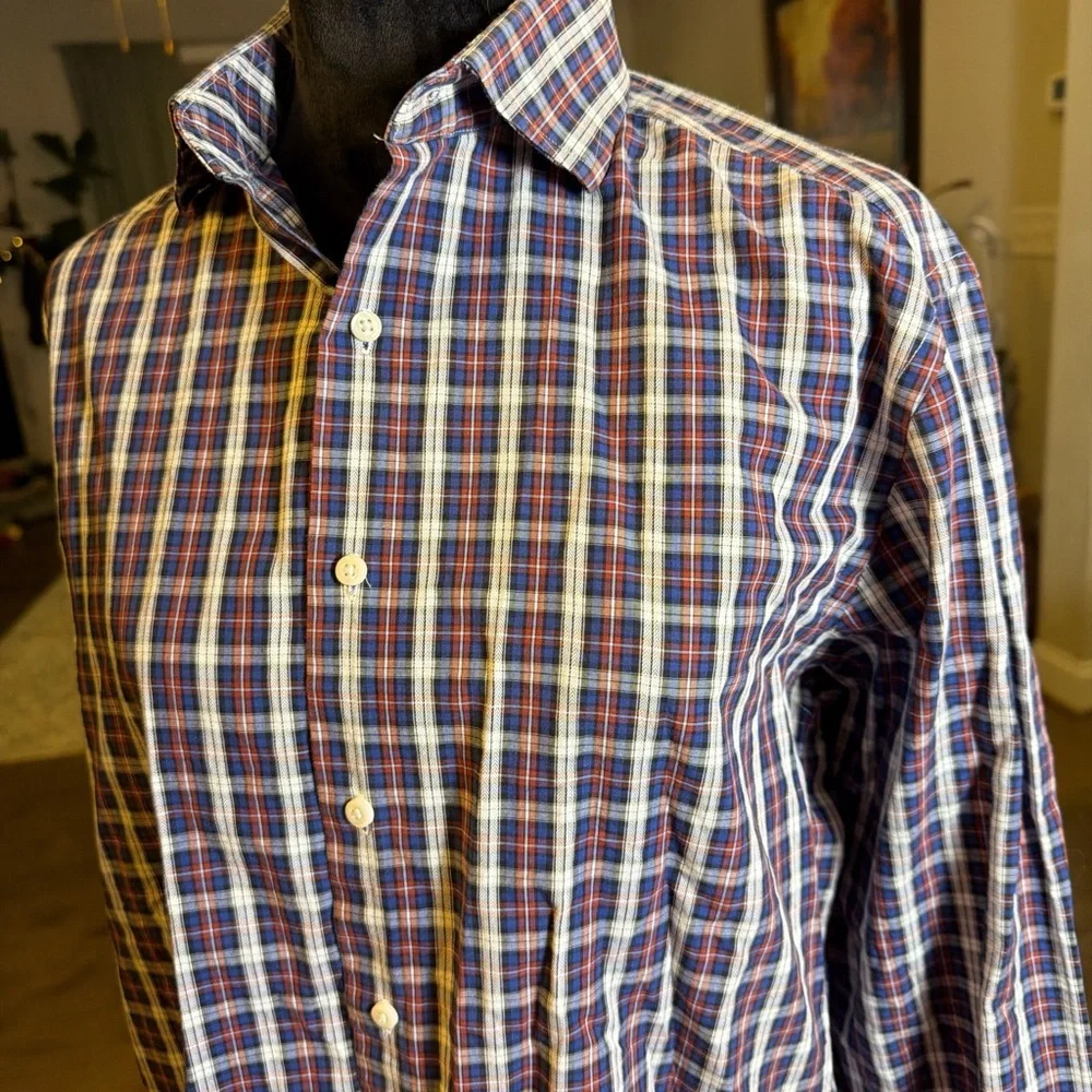 Ben Sherman Multicolor Plaid Button-Down Shirt